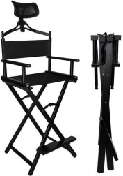 Aluminium make-up stoel BEAUTYLUSHH met hoofdsteun