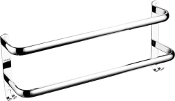 Ag988b Wandhouder 60 cm zilverkleurig