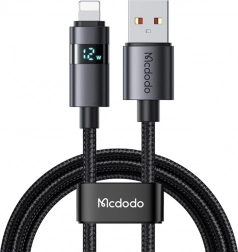 Mcdodo USB-A naar Lightning-kabel met LED-display