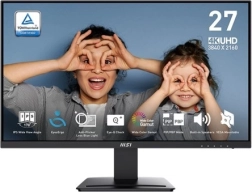 Monitor PRO MP273U 27 inch LED UHD Plat 60Hz zwart