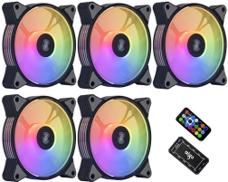 AIGO 120 mm ARGB ventilatorenset 5-in-1