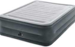 Opblaasbaar tweepersoons luchtbed met automatische pomp INTEX 203 × 152 × 56 cm