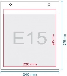 bubbeltjesenvelop E15 zelfklevend 27,5 × 24 cm