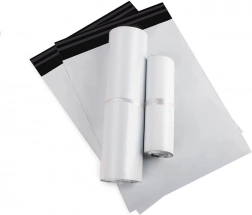 Witte koeriers-polyethyleen enveloppen B4 260 × 350 mm, 50 stuks – sterk en duurzaam