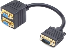 VGA-adapter naar 2x VGA 20 cm