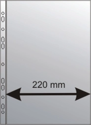 Eurohoes A4 MAXI van polypropyleen, korrelig oppervlak, 150 micron