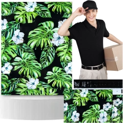 Folie-postenveloppen Jungle 310 × 420 mm, zelfklevend, 50 stuks