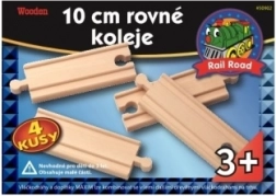 Rechte rails 10 cm
