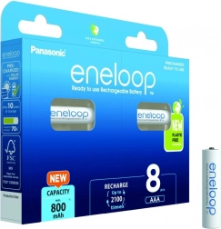 Eneloop oplaadbare batterijen AA 2000 mAh, 2 stuks
