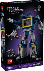 Lego Icons Transformers: Soundwave – verzamelmodel voor volwassenen