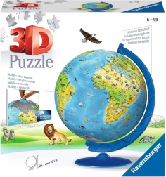Ravensburger 3D-puzzel kinderglobe 180 stukjes