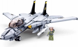 Bouwset gevechtsvliegtuig F-14 TOMCAT Sluban ModelBricks