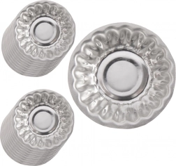 Set van stalen koekjesuitstekers 20 stuks