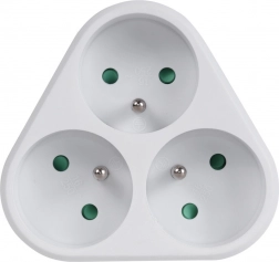 Meervoudige stekkerdoos met aarding Maclean Energy MCE214