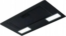 Schoorsteen afzuigkap ERA C, zwart, 72 cm