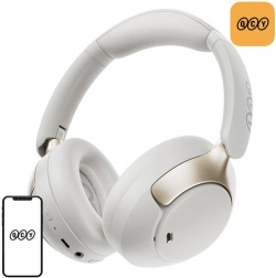 qcy h3 pro draadloze over-ear hoofdtelefoon met anc – wit