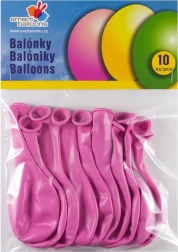 Set van 10 Roze Opblaasbare Ballonnen 26cm
