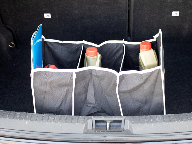 Organizer voor de kofferbak van de auto