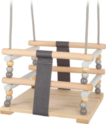 Houten schommel voor kinderen Scandinavische stijl