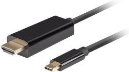 USB-C-naar-HDMI-kabel 1 m 4K 60 Hz zwart - 1 stuk