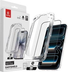 Gehard glas EasyShield 2‑Pack voor iPhone 17 Pro Max / iPhone 16 Pro Max (2 stuks)