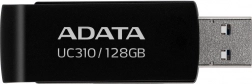Flashdrive ADATA UC310 128 GB usb 3.2, zwart