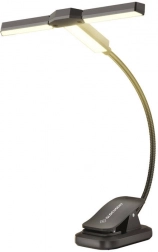 Glocusent drihoekig boeklicht USB‑C 1000 mAh zwart