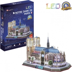 Lichtgevend 3D-puzzel Kathedraal Notre-Dame 149 stukjes
