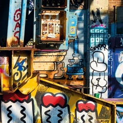 Vierkante puzzel CURIOSI Amsterdam – patroon IV, 80 stukjes