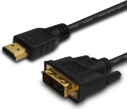HDMI-naar-DVI-kabel 1,8 m met vergulde connectors