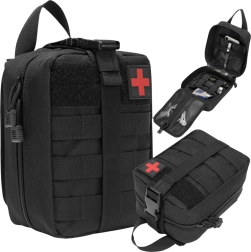 Tactische EHBO-kit voor eerste hulp – toeristisch en survival