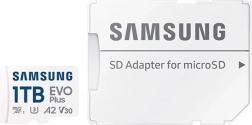 microSD-kaart Samsung EVO Plus 1 TB met adapter
