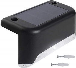 Zonne traplamp Maclean LED IP44 met schemersensor 4000K