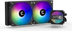 Waterkoeling ZALMAN Alpha2 240 mm ARGB met temperatuursdisplay