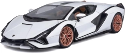 Bburago 1:18 TOP Lamborghini Sián FKP 37 Wit/Zwart