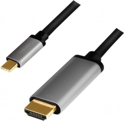 Kabel USB-C naar HDMI 4K 60Hz 1.8m LogiLink