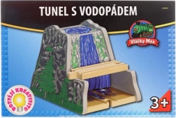 Maxim tunnel met waterval