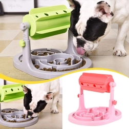 Interactieve voerdispenser voor honden - roze