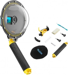 Waterdichte domepoort Telesin voor DJI Action 3/4