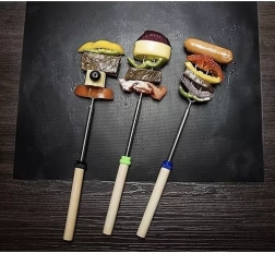 Set van 5 antiaanbak grill- en bakmatten 33 × 40 cm