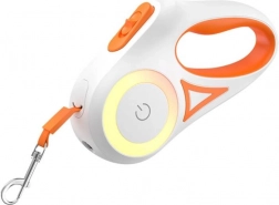 Automatische hondenriem 3 m Rojeco oranje