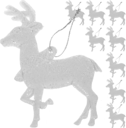 Kerstversieringen rendieren Ruhhy - 9 stuks