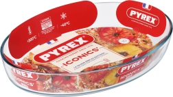 Ovale ovenschaal PYREX 4,2 l glas 40 × 27 × 7 cm