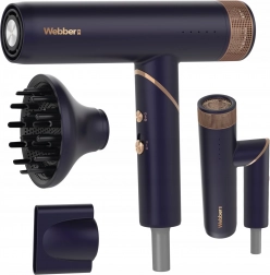 Föhn met ionisatie en regeling STELLA WEBBER 2000 W