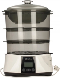 Stoomkoker met LCD-display en aromaverstuiver