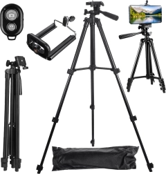 statief voor telefoon met bluetooth-afstandsbediening 4-in-1