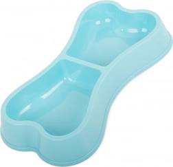 Dubbele kom voor honden en katten 0,25 l