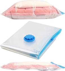 Vacuüm opbergzak voor kleding en beddengoed 80 × 100 cm