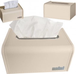 Tissuebox met metalen veer