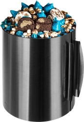 Verstelbare banketbakkers-taartvorm 16–30 cm, hoogte 20 cm RUHHY